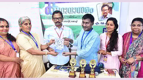 Columnist M K harikumar over writing