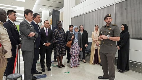 Dubai Immigration welcomes Afro-Asian delegation