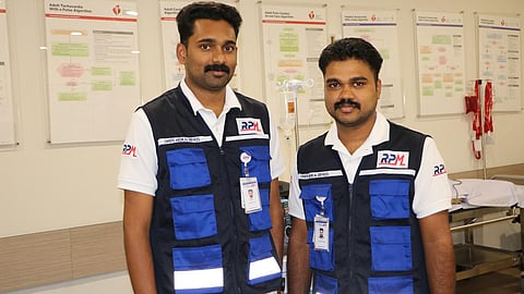 Heart attack during flight: Malayali nurses save the life of a Thrissur native