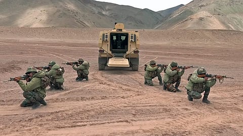 India's Mega Tri-Service Military Exercise trishul 