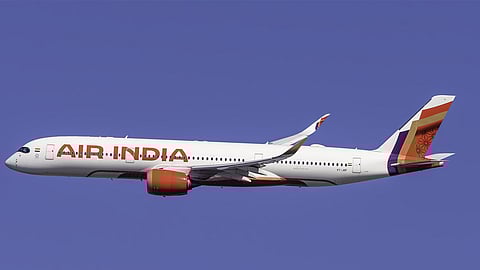 air india flight emergency landing bhopal