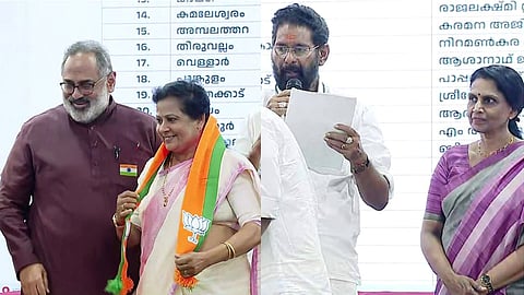 BJP releases candidate list to contest Thiruvananthapuram Corporation