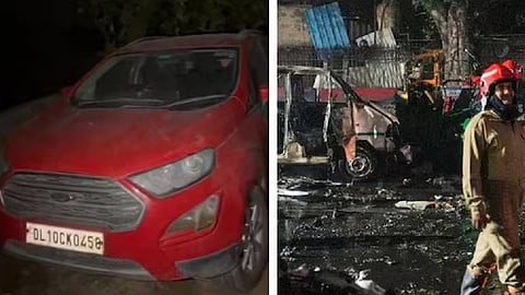 delhi red fort blast; suspect eco sport car found