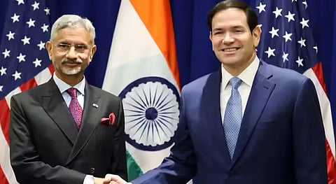 US Secretary of State Marco Rubio and External Affairs Minister S. Jaishankar