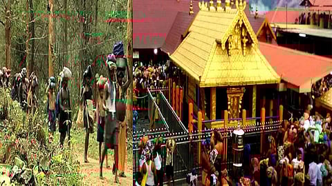 സ്വർണപാളി ഇളക്കി മാറ്റി