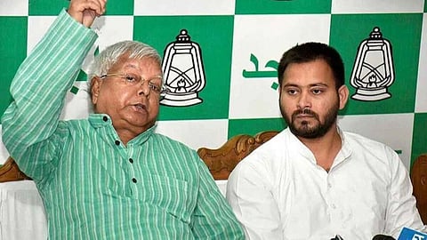 lalu prasad yadav responded to fight between his son and daughter
