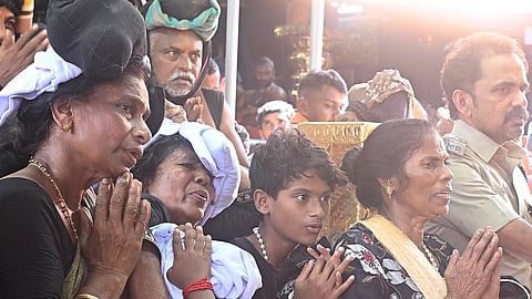 Pilgrims return home without seeing Ayyan in huge rush; Police arrange darshan facilities