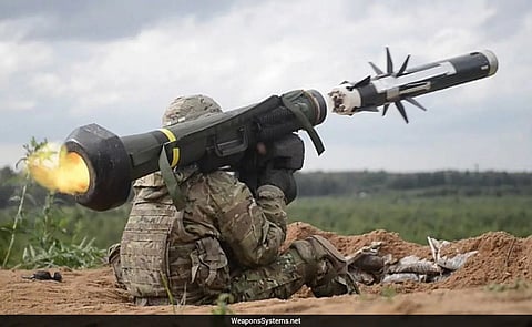 Javelin missile.