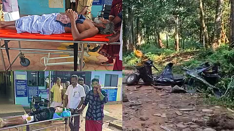 Wild elephant attacks in various places in Kothamangalam