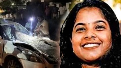 woman died in an accident