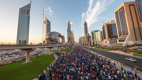 dubai run 2025 traffic advisory