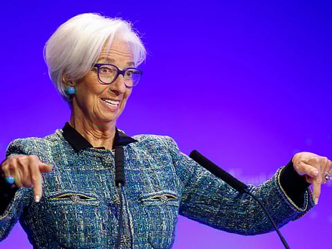 European Central Bank President Christine Lagarde
