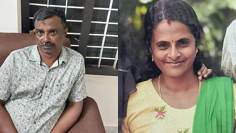 husband killed wife with gas cylinder in kollam