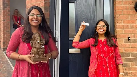 27 year old lady own her 1st house; video become viral in social media