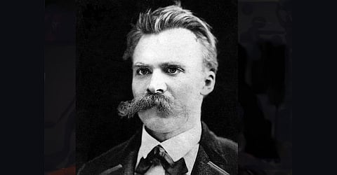 German philosopher Friedrich Nietzsche