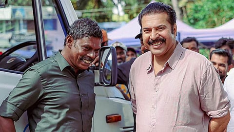 mammootty praises vinayakan