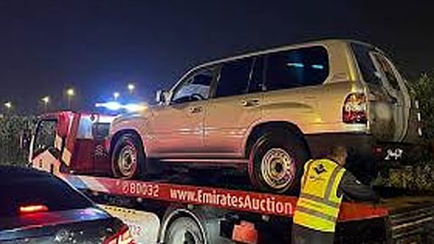 police captured vehicles