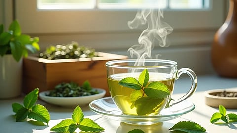 drink pepper mint tea every night