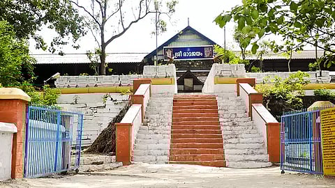 land belonging to the temple was snatched away