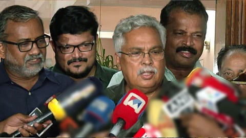 binoy vishwam about local body election result