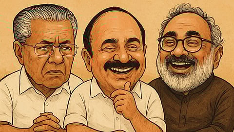 local poll election results udf, LDF, NDA,