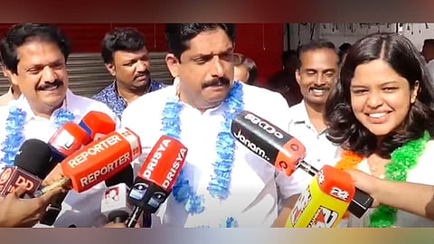 three members in a family won in pala municipality