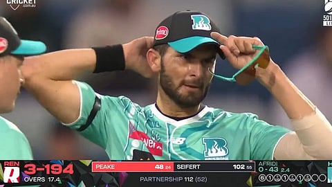 shaheen shah afridi debut game big bash league