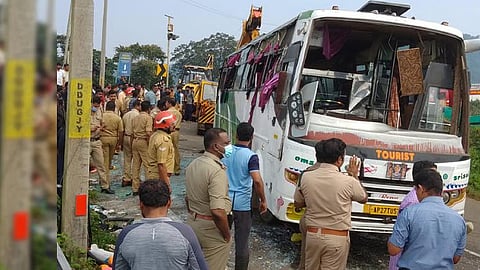 sabarimala pilgrim bus accident