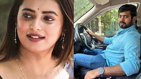 kannada actress abducted, husband booked