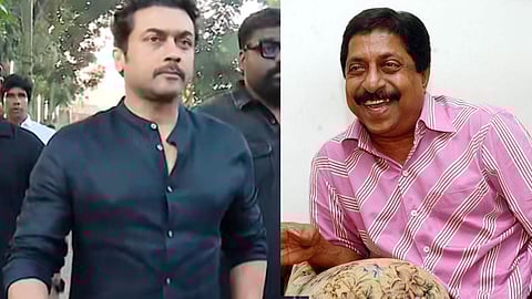 SURIYA VISIT LATE ACTOR SREENIVASAN