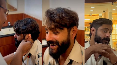 actor antony varghese posted ear piercing video