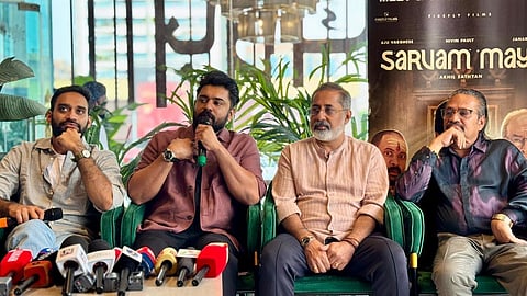 NIvin pauly sarvam maya press meet