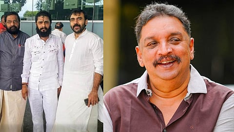 shibu baby john posted kadakampally surendrans's photo with unnikrishnan potty