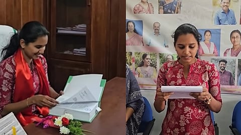 President becomes the bride; wedding ceremony held in Kongad Panchayat