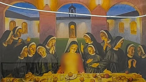 Last supper painting controversy
