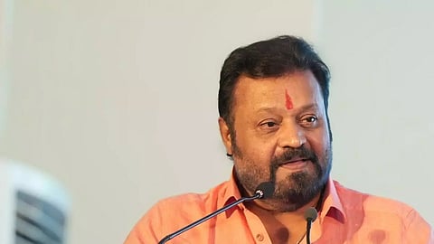 suresh gopi against ldf govt