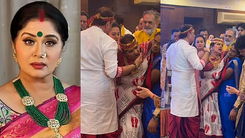 Actress Sudha Chandran Appears Distressed ki, Attempts To Bite People In Viral Video