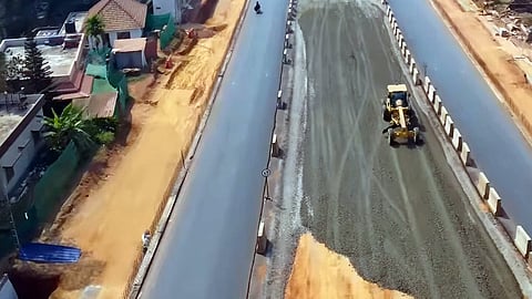 Bike Auto ban NH 66 six-lane road