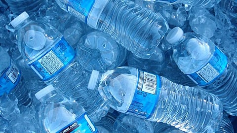 55 rupees for bottled water, 3000 rs fine for restaurant