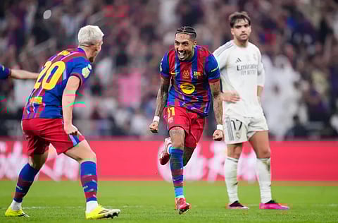 Barcelona beats Real Madrid to retrain Spanish Super Cup