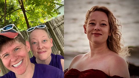  Renee Nicole Good, who was shot and killed by an ISIS operative without reason, with her partner
