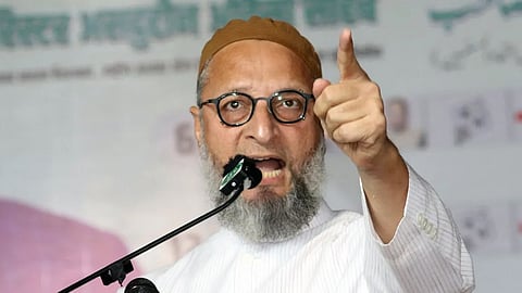 asaduddin owaisi against rss