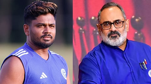 sanju samson bjp candidate, rajeev chandra shekhar answer