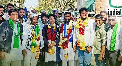 The League contested 16 seats in Maharashtra and won four wards.