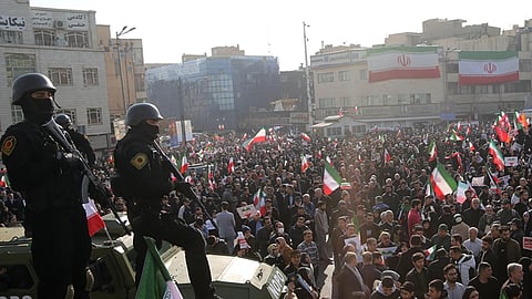 iran protest updates