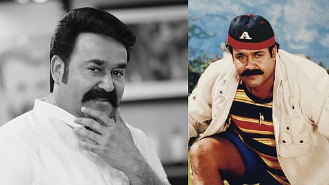 mohanlal new look viral