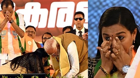 thiruvananthapuram deputy mayor asha nath fb post pm modi