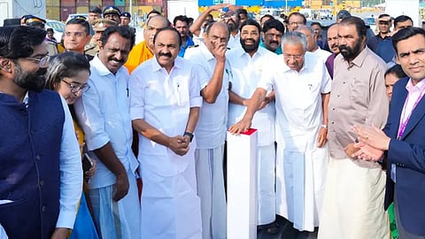 Construction work on the second phase of Vizhinjam Port begins