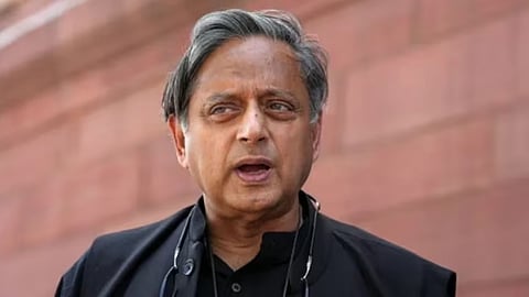 shashi tharoor says the discussion in Dubai is a media creation