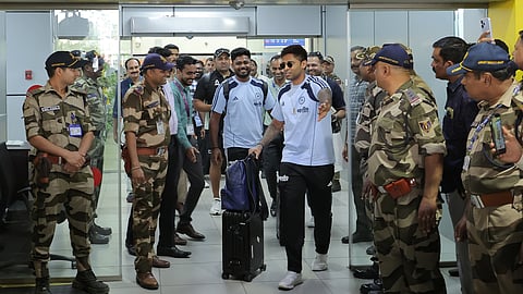 india and newzeland cricket team arrived in thiruvananthapuram for t20 match